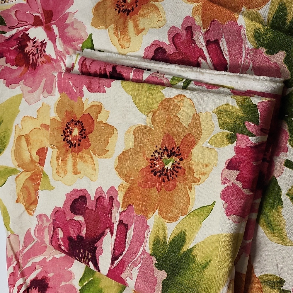 Richloom Floral Upholstery Fabric Lot